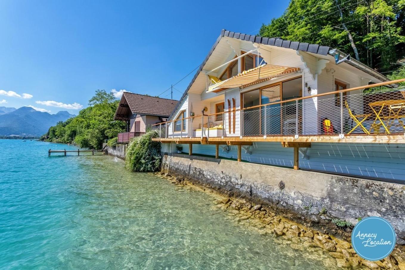 דוסאר Chalet Coquillage Waterfront Escape On Lake מראה חיצוני תמונה