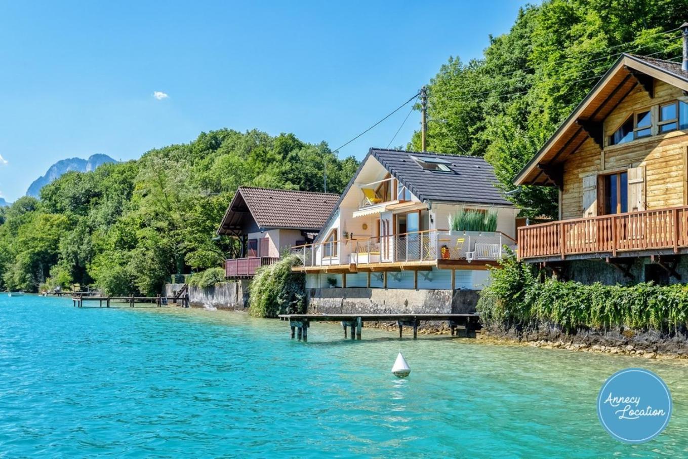 דוסאר Chalet Coquillage Waterfront Escape On Lake מראה חיצוני תמונה